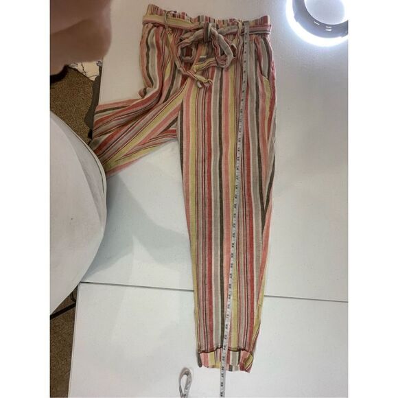 Final Touch women’s medium striped boho pants tapered leg - Picture 4 of 6